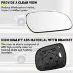 Heated Glass Right Passenger Side Mirror for Lexus RX 300 330 350 400H (2004–2009)