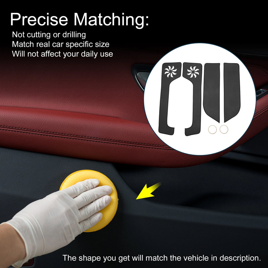 Set of 1 Car Door Anti Kick Pad Sticker Protector for Volkswagen Santana (2005–2012)