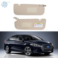 Set of 2 Sun Visors with Mirror for Hyundai Elantra (2011–2015)