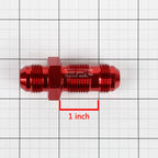 8AN Male Thread Straight Bulkhead Flare Fitting for Universal Applications
