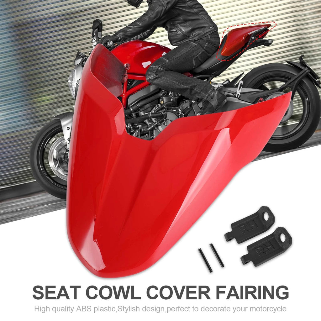 Rear Passenger Seat Cover Fairing for Ducati Monster 797 821 1200 (2017–2020)