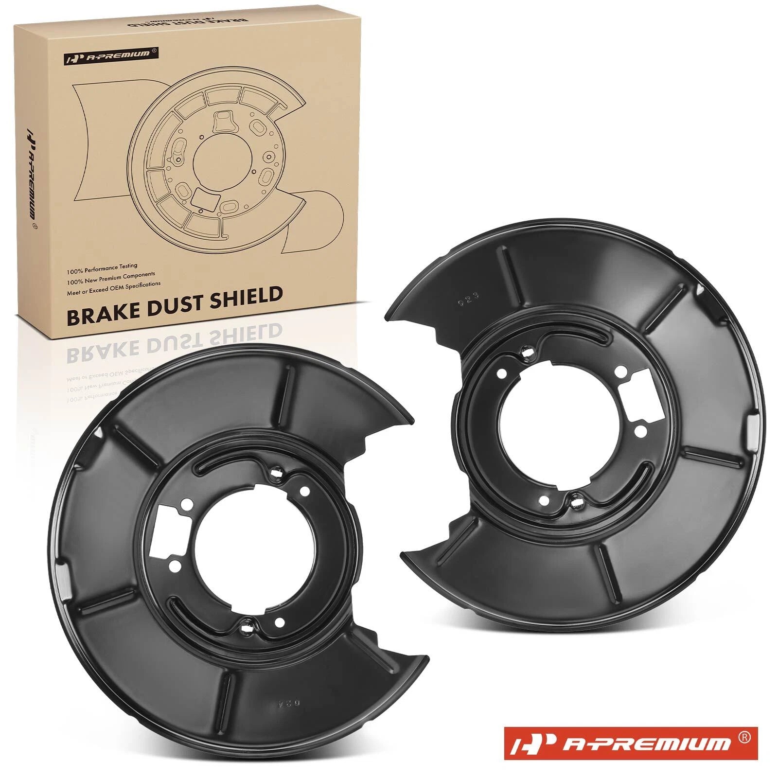 2Pcs Brake Dust Shield for BMW 318i 318is (1991–1998)