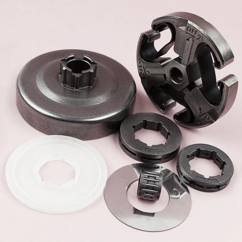 3/8 7T 8T Rim Sprocket Clutch Drum Kit for 268 272 61 66 266 Chainsaw