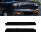 Smoke Lens Red LED Rear Bumper Reflector Brake Lights for Mazda 3 (2004-2013)