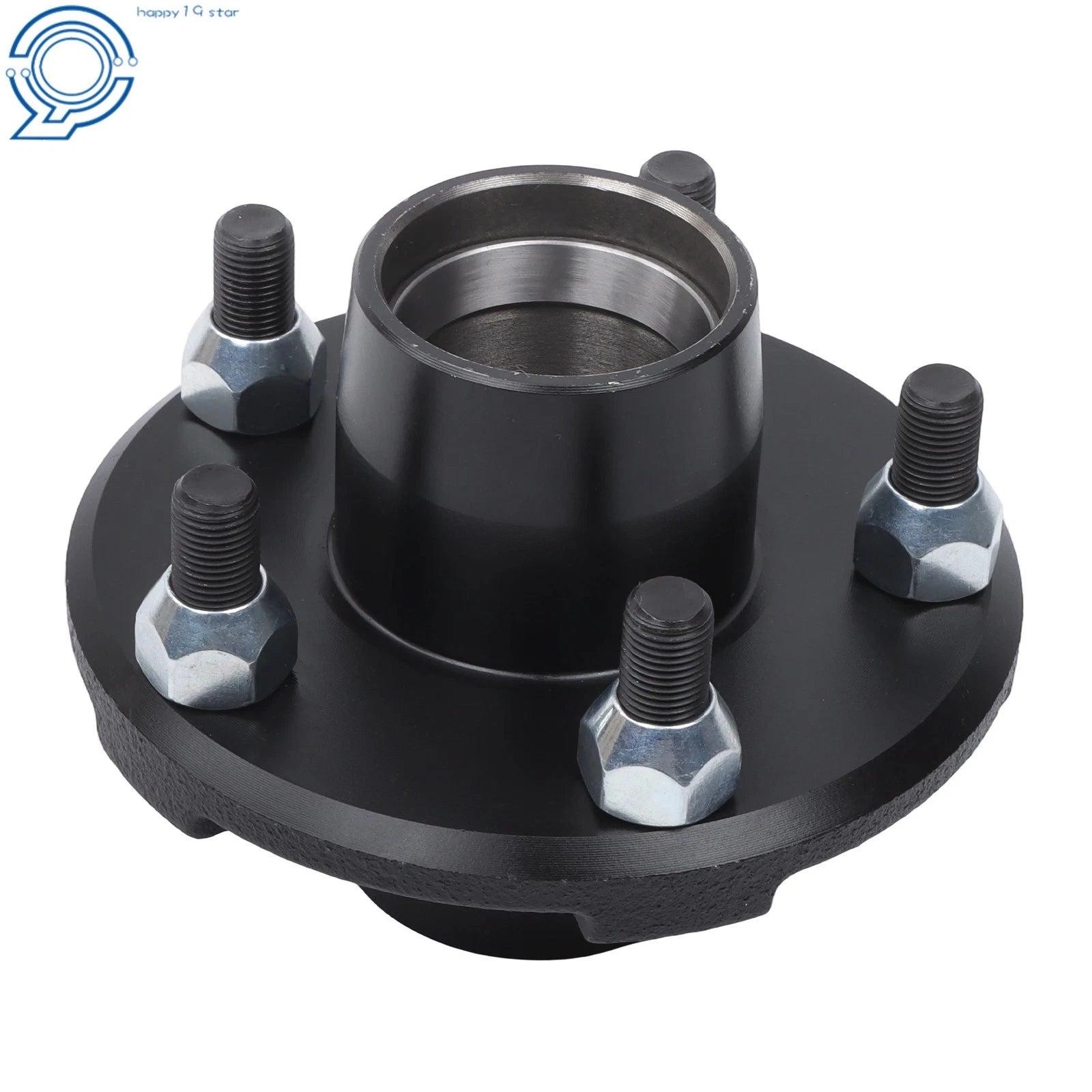 Trailer Hub Kit for 1" Square Spindle (5 on 4.5)