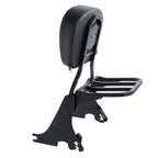 Sissy Bar Backrest Luggage Rack for Harley Sportster Forty-Eight (2004-2022)