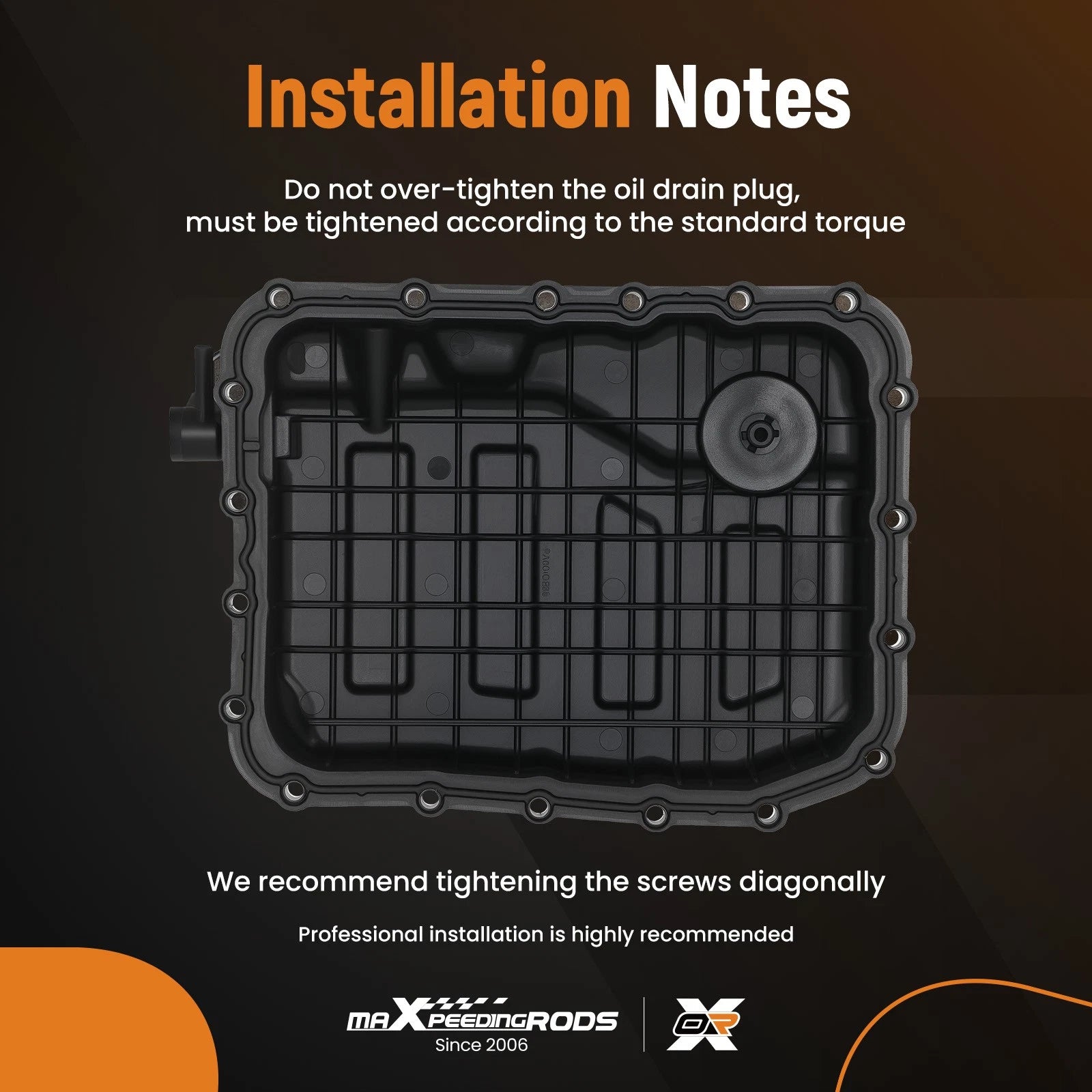 Auto Trans Oil Pan with Drain Plug for Hyundai Elantra 1.8L (2011–2012) 452803B810