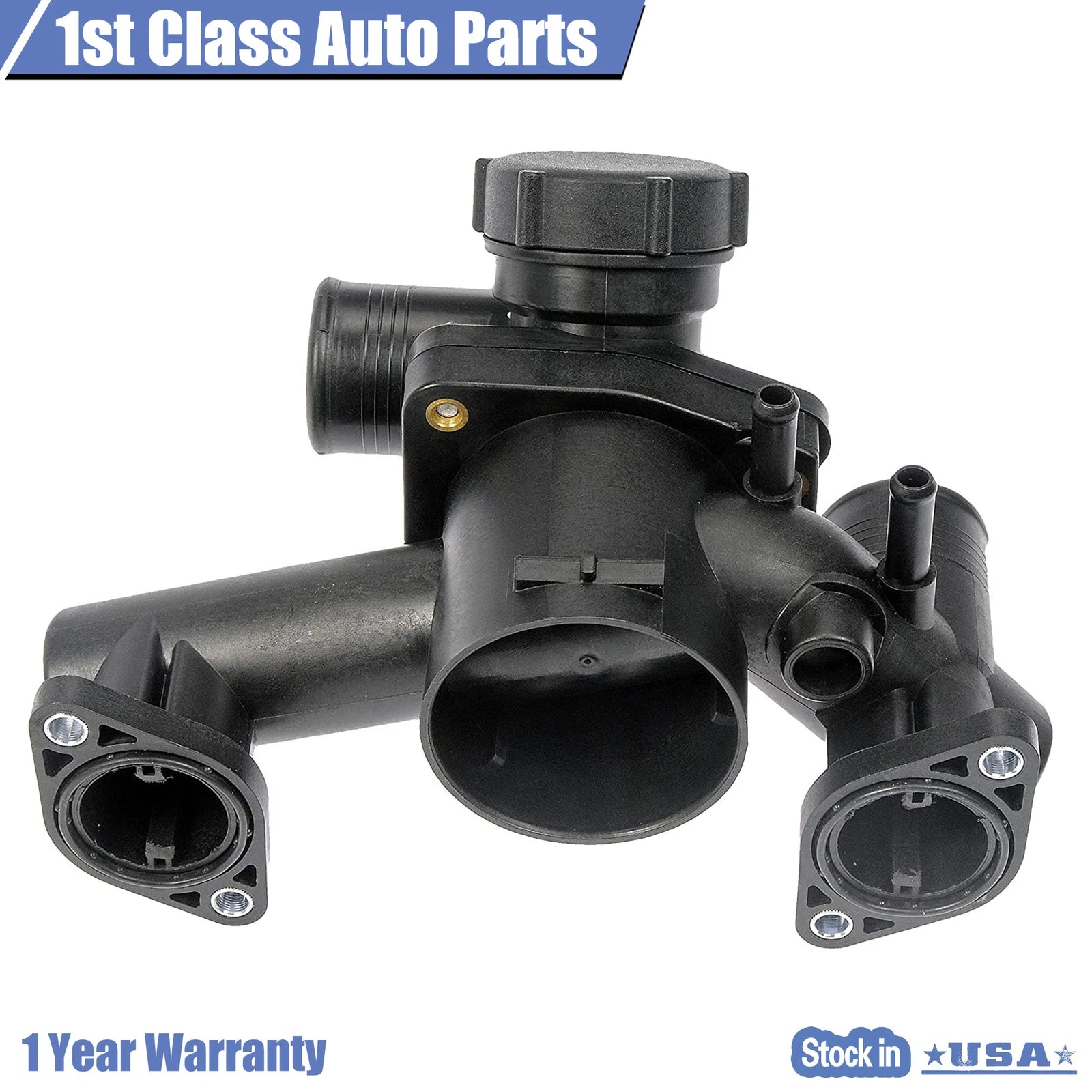 Thermostat Coolant Housing for Ford Thunderbird Lincoln LS (2003–2006) [3W4Z8548AD]