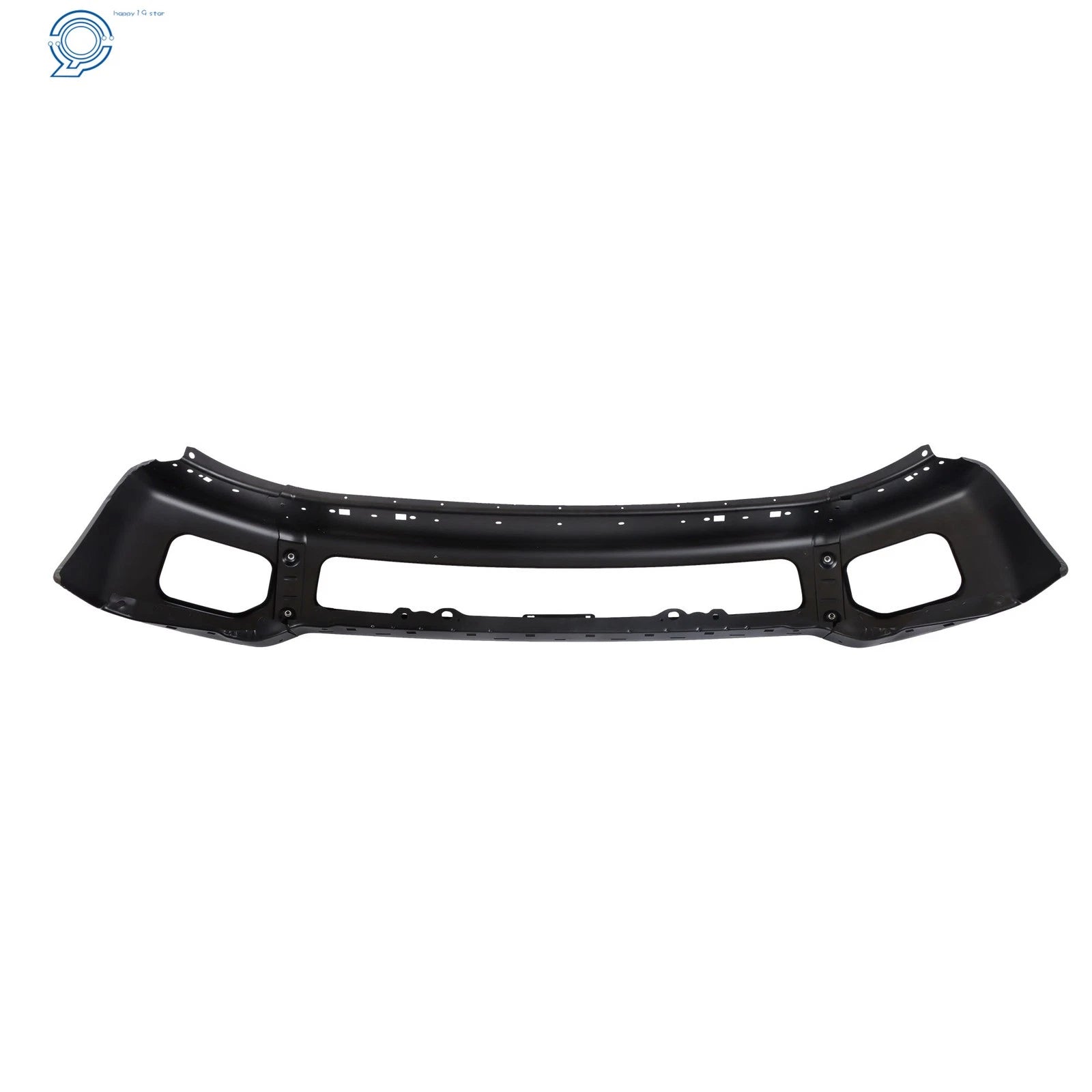 Steel Front Bumper for F-250 F-350 (2011–2016) Chrome/Black with Fog Hole