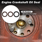 Set of 2 Rear Crankshaft Oil Seals for Toyota Avalon (1995–2004) 9031138034/9031140022
