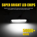 2X LED Side Marker Light Smoked Lens for Mazda MX-5 Miata (1990–2005)