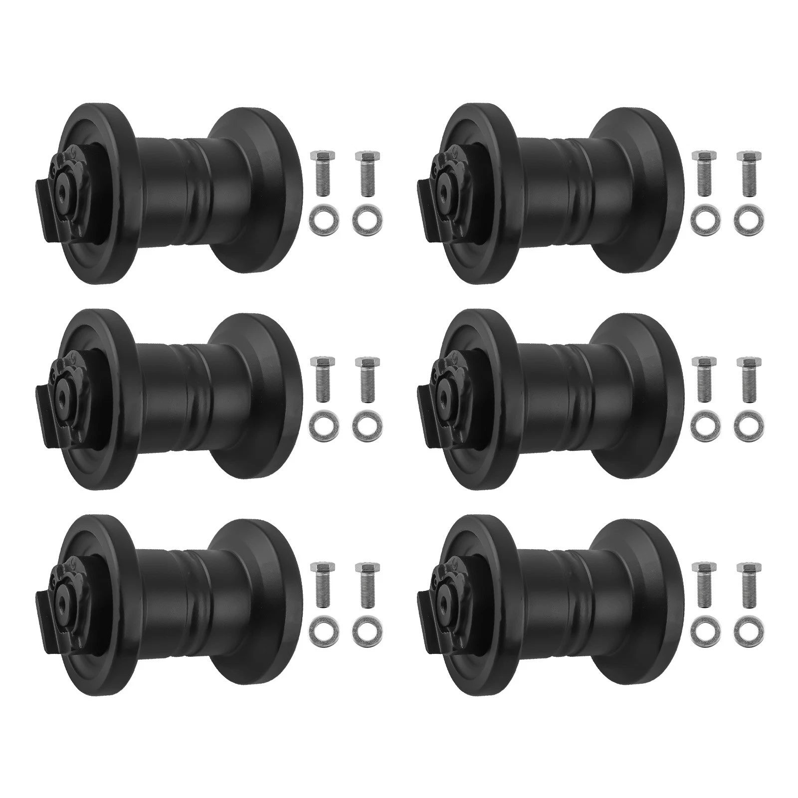 6x Track Bottom Roller for Kubota U25 U35-3 (2010–2019) RB511-21704 RB511-21702