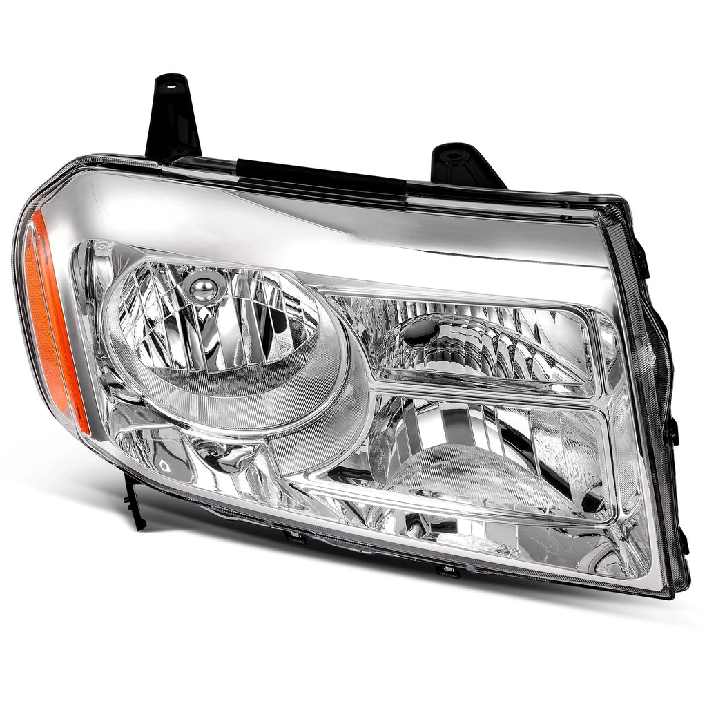 Right Side Headlight for Honda Pilot (2009–2011) Chrome Housing