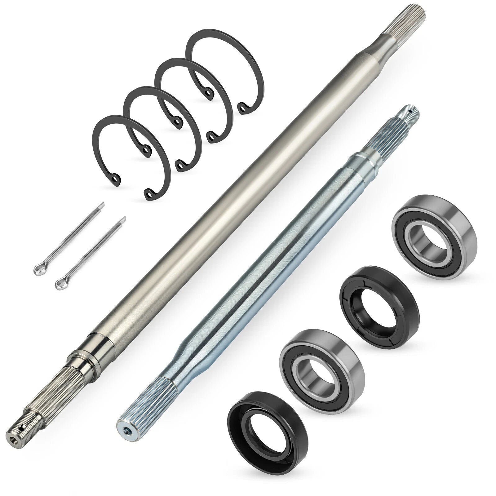 Rear Axle Shaft with Bearing Seal Kit for EZGO Golf Cart (1994–2013)