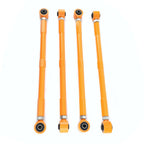 Set of 4 Adjustable Rear Lower + Upper Control Arms for Mini Cooper (2002–2013) R53 R52
