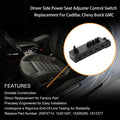 Power Seat Control Switch for Chevy Equinox GMC Buick (2010–2020) 25974714