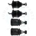 Set of 2 Front Upper Lower Ball Joints for Honda Accord (2003–2007) & Acura TSX (2004–2008)