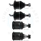 Set of 2 Front Upper Lower Ball Joints for Honda Accord (2003–2007) & Acura TSX (2004–2008)