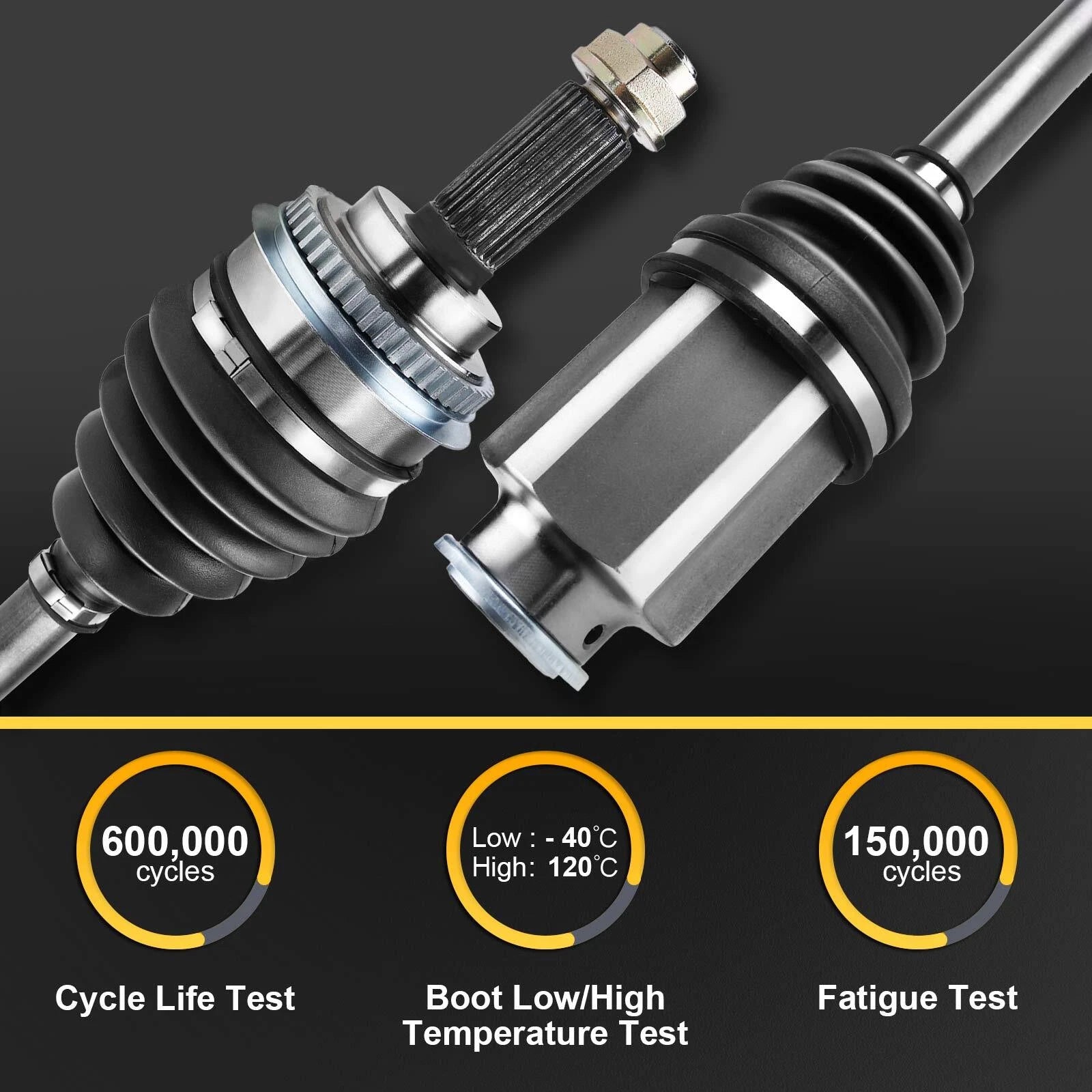 Front CV Axle Assembly for Mitsubishi Outlander (2003-2006)
