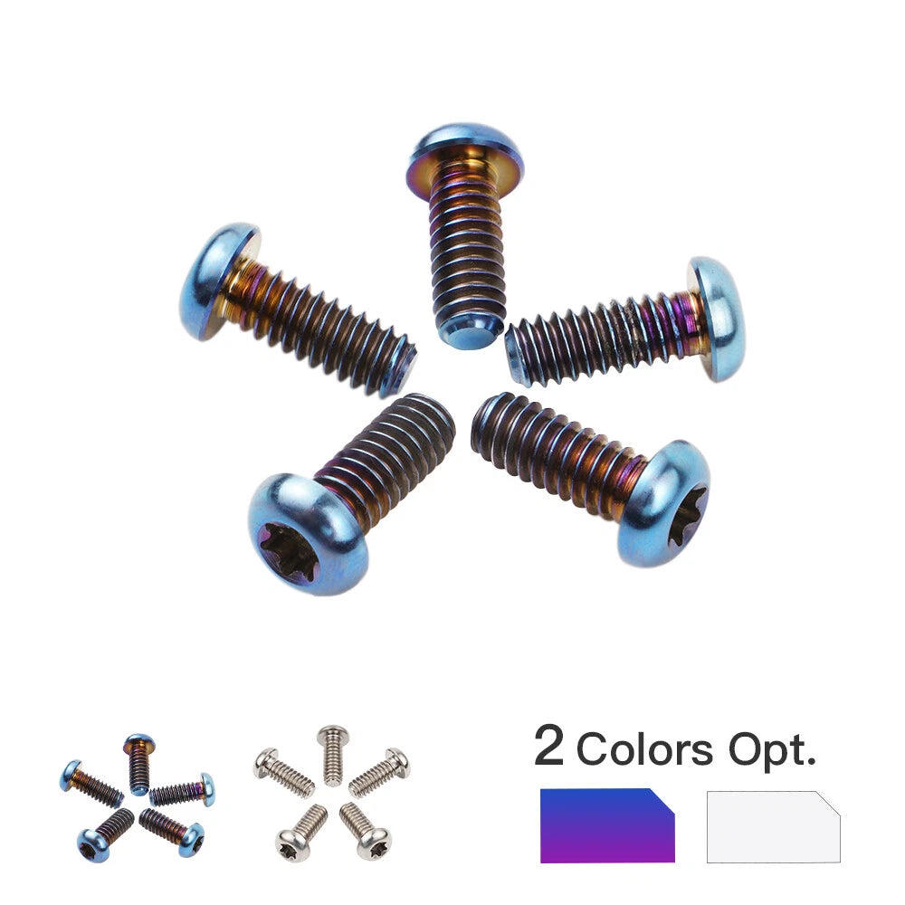 5X Clutch Cover Screws Washers for Harley Electra Glide FLHT (2010–2023)