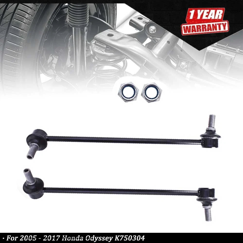 Pair Front Stabilizer Sway Bar End Links for Honda Odyssey (2005–2017)