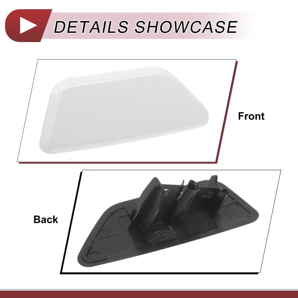 Washer Nozzle Cover Cap for Subaru Legacy (2010–2014) White
