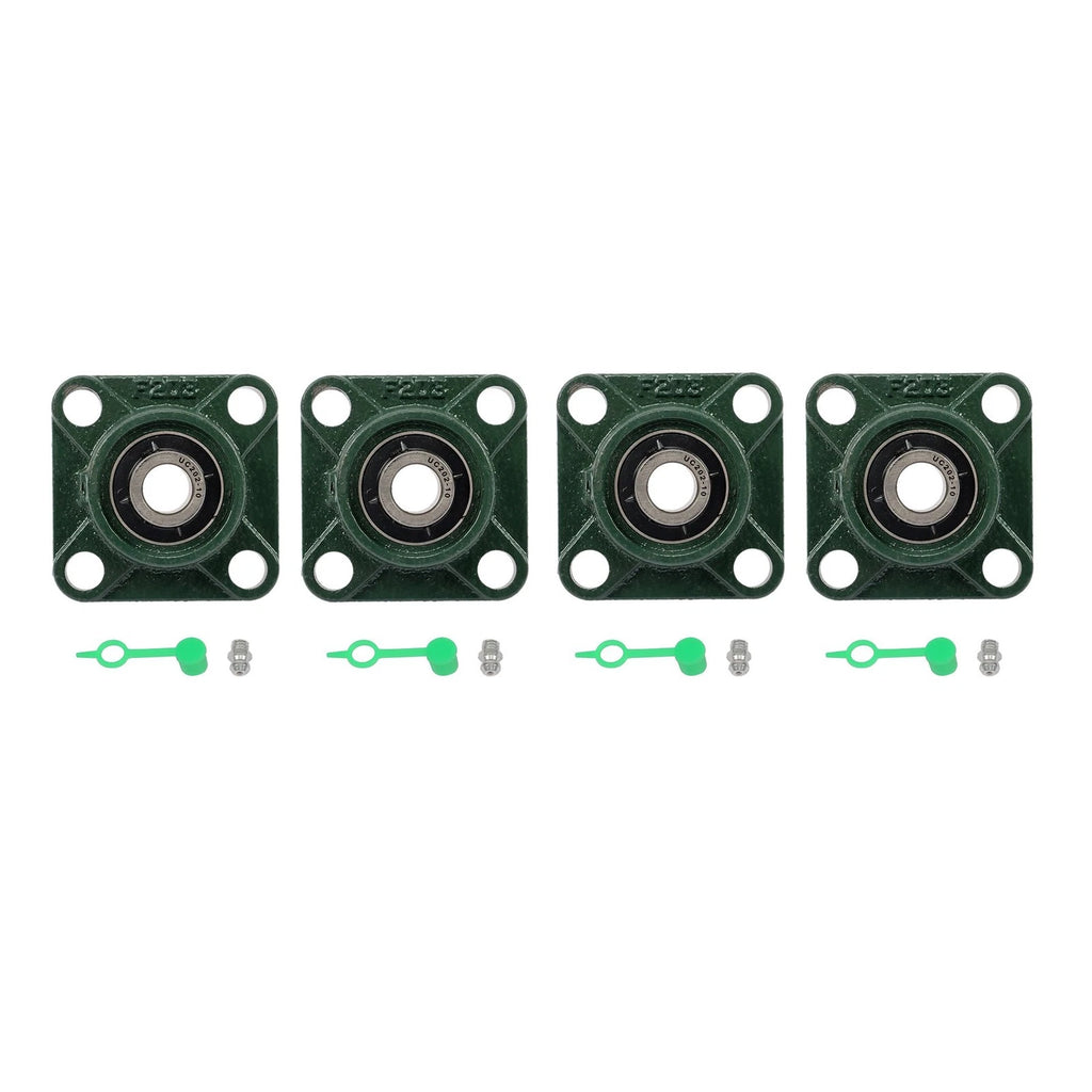 Set of 4 Pillow Block Bearings for UCF202-10 (5/8" Bore)