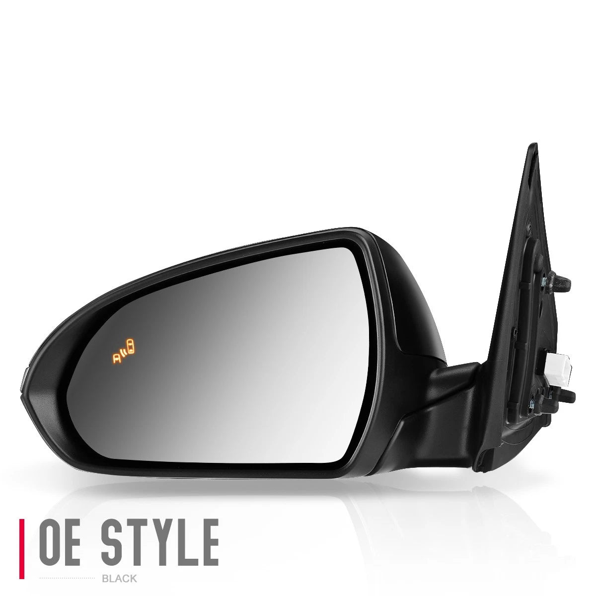 Powered Adjust Heated Driver Side Door Mirror Left for Hyundai Elantra (2017–2018) HY1320232