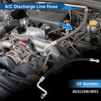 A/C Refrigerant Liquid Hose for Honda CR-V (2007–2011) No. 80311SWJW01