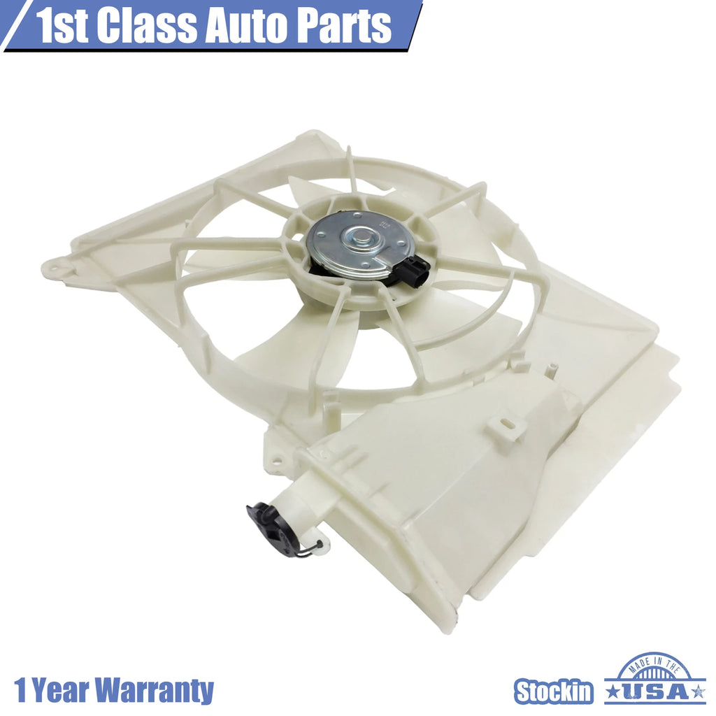 Radiator and Condenser Fan for Toyota Echo, Scion XA, XB (2000–2006)