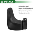 Mud Flaps Splash Guards for Hyundai Elantra (2007-2010) with Mount Accessories