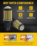 2X 3156 3157 LED Turn Signal Lights for