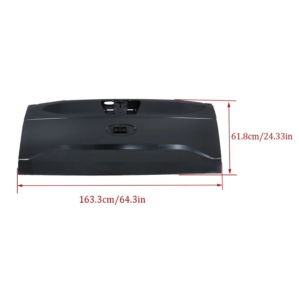 Rear Tailgate for Ford F150 (2015–2017) Black Primered Aluminum