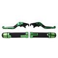 Folding Extendable Brake Clutch Levers Grip Set for Kawasaki ZX10R/SE (2016-2023)