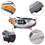 Passenger Side Headlight Assembly LED for Chevy Traverse (2018–2021)