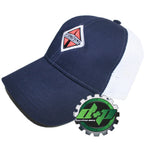 Navy White Mesh Back Hat for International Trucks (Diesel)