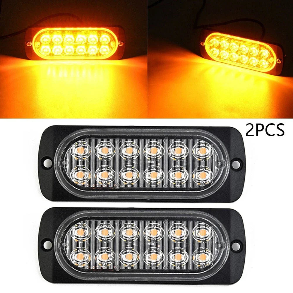 Amber 36W Auto Bar Beacon Bulb for Car Equipment Hazard