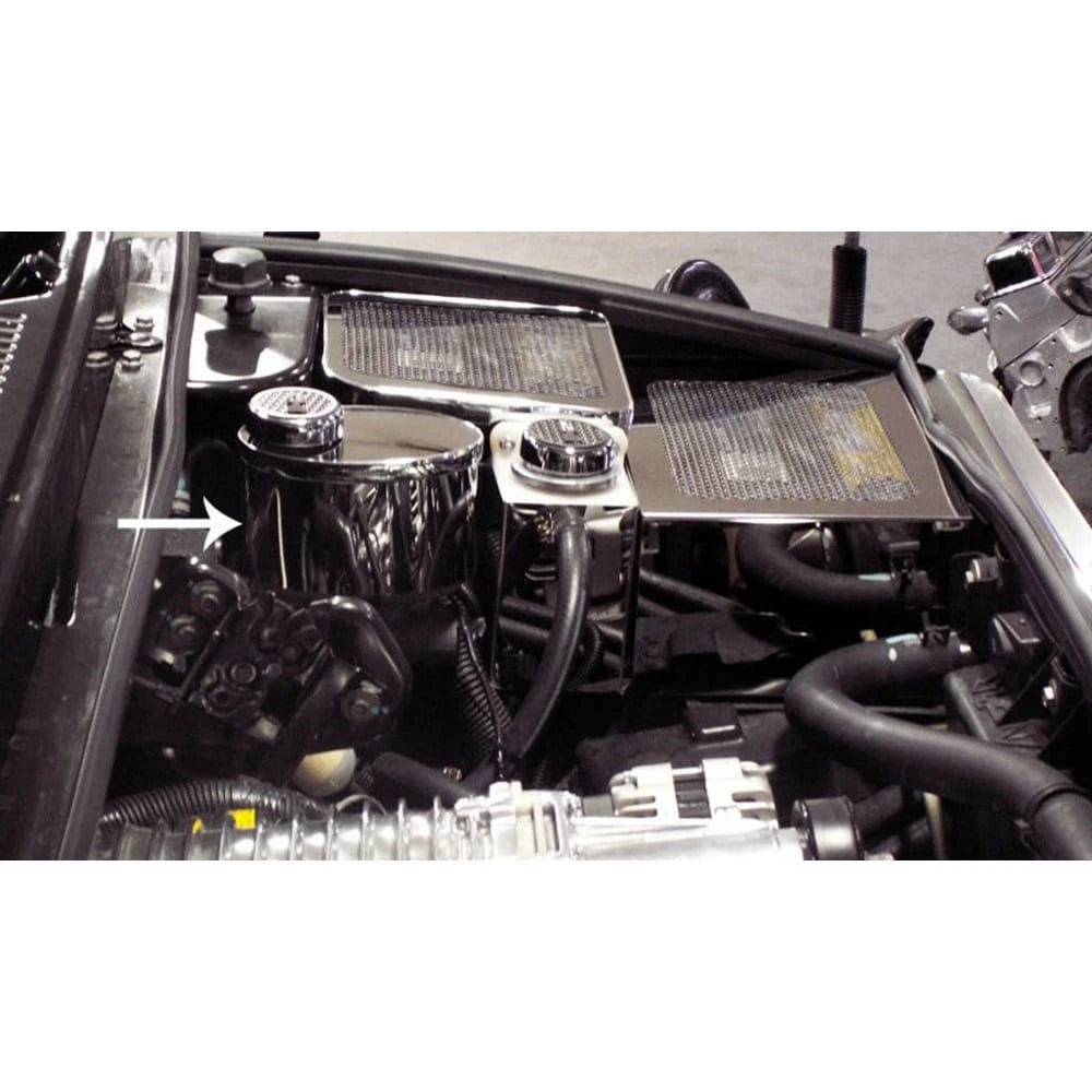 Master Cylinder Cover Polished Stainless Replacement for Hummer H2 (2003–2007)