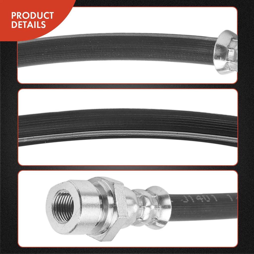 2x Rear Brake Hydraulic Hose for Pontiac GTO (2004–2006)