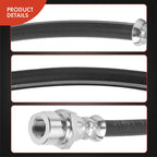 2x Rear Brake Hydraulic Hose for Pontiac GTO (2004–2006)