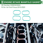 Set of 4 Engine Intake Manifold Gaskets for Ford Focus (2010–2020) No.CM5E9439AA
