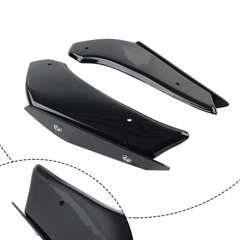 Glossy Black Side Spoiler Winglets for BMW S1000RR (2015-2018)