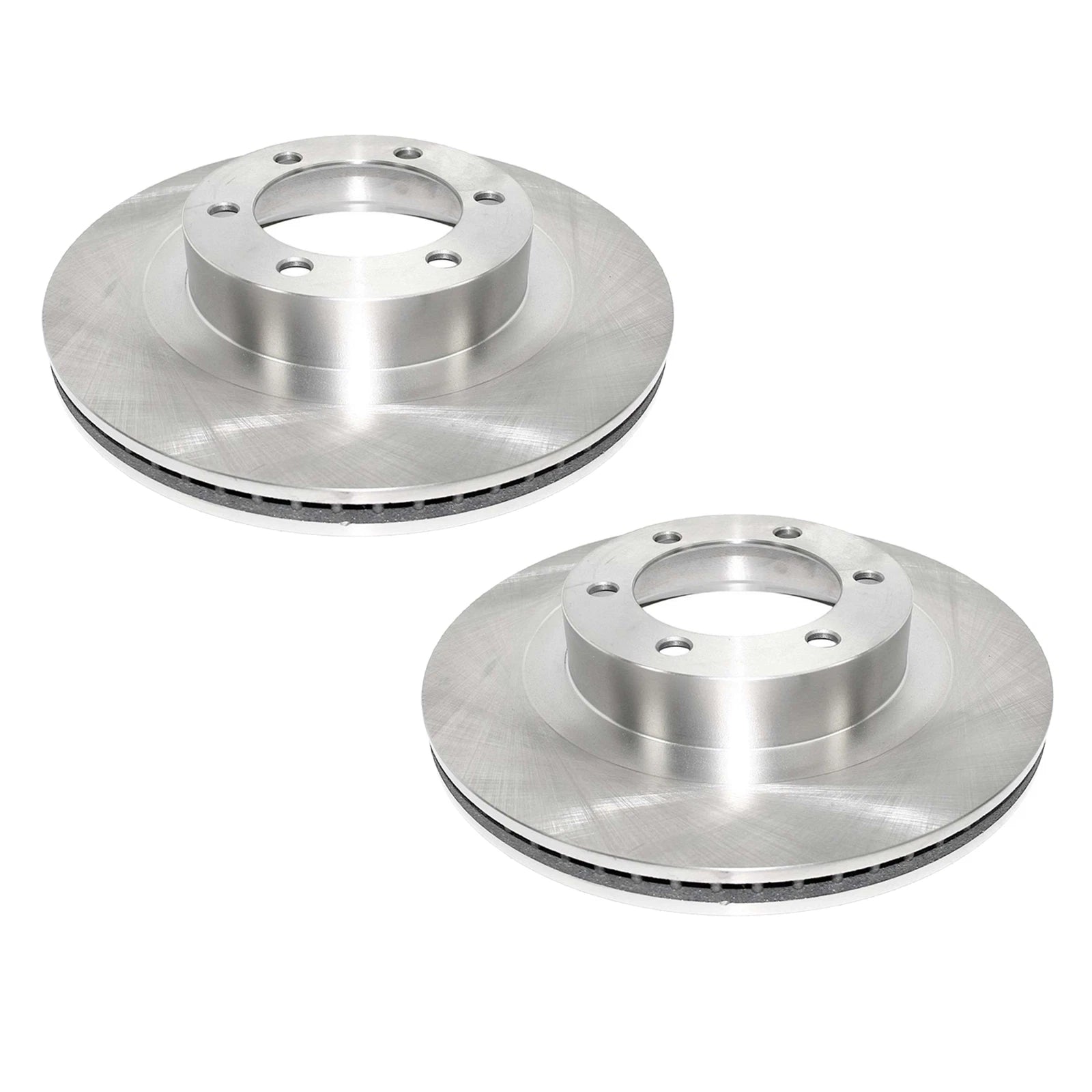 Set of 2 Front Brake Disc Rotors for Toyota Land Cruiser (1998–2007)