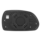 Left Driver Side Rearview Mirror Glass w/ Backing for Hyundai Elantra 