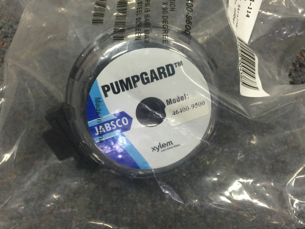 Jabsco Water Strainer 90° for Parmax Pumps (46400-9500, J21-114)