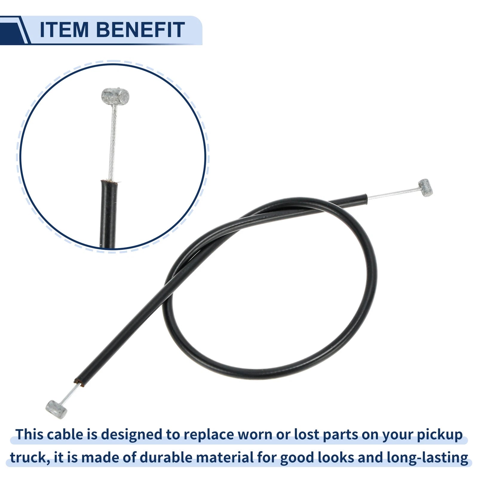 Hood Latch Release Cable for BMW 320i (2001–2005) No. 51238208630