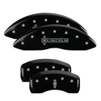 Caliper Covers Black Lincoln Star Logo Replacement for 2016–2018 Lincoln MKX
