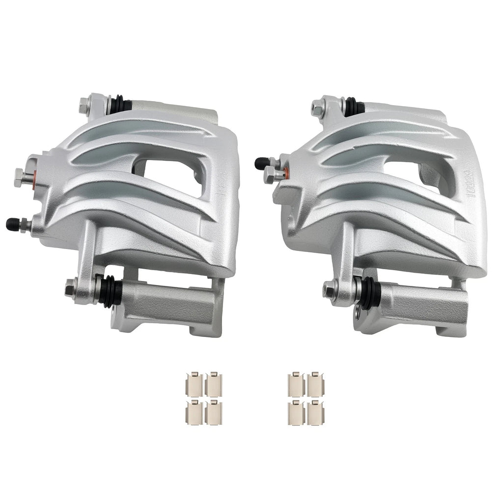 Set of 2 Front Disc Brake Calipers for Jeep Liberty (2002–2007) 18B4844 18B4845