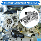 Upgraded Aluminum Thermostat Housing for Hyundai Sonata (2008–2010) No.256002G600