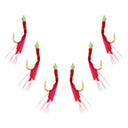 Sabiki Fishing Rig for Luminous Bean and Glow-in-Dark Rubber Bait
